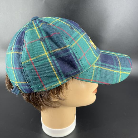 The Old Course St. Andrews Links Hat Cap Golf Tartan Collection Plaid OSFA - Picture 7 of 12